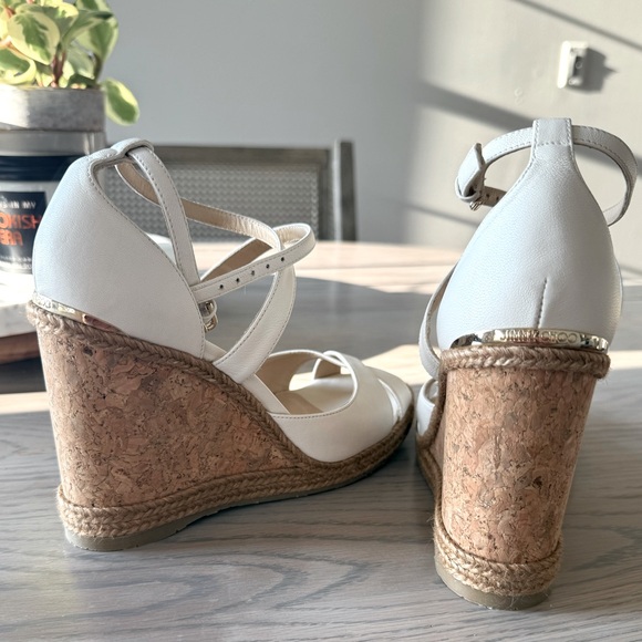 Jimmy Choo Braided Espadrilles IT 38 (size 7.5-8) - Picture 2 of 4